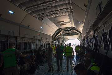 El Ejército del Aire pone a prueba sus capacidades en el cielo de Telde/Antonio Rico.